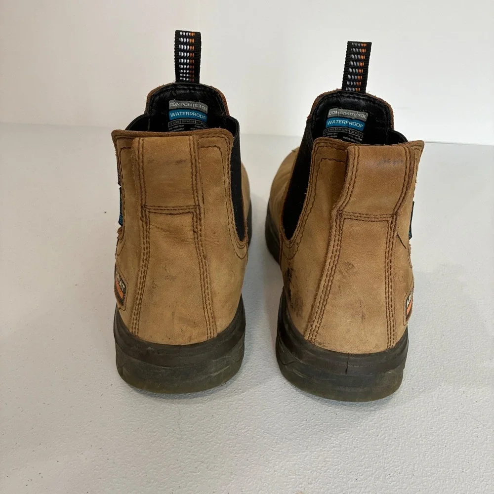 Ariat Chelsea Work Boots Mens 9.5EE Composite Toe Waterproof Leather 10027331